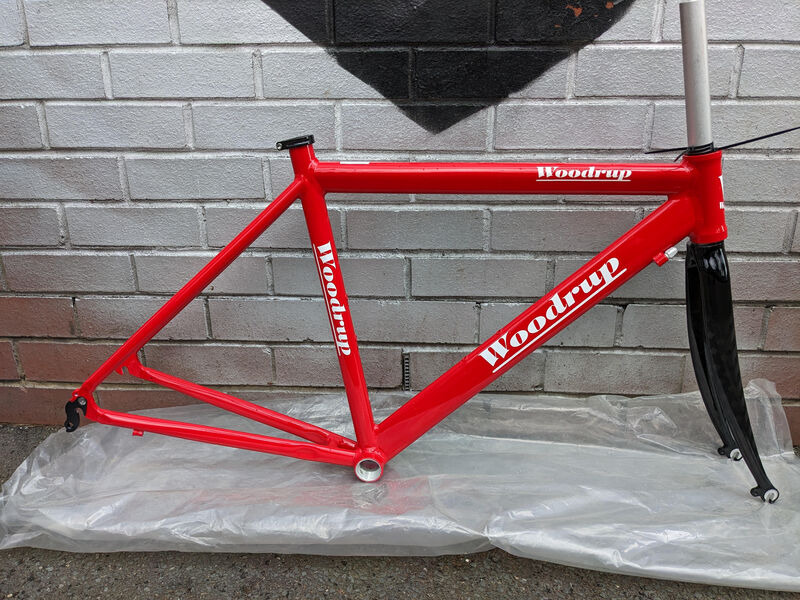 Woodrup Cycles Winter Training alloy frameset click to zoom image