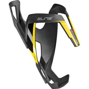 Elite Vico carbon bottle cage  Black / Yellow  click to zoom image