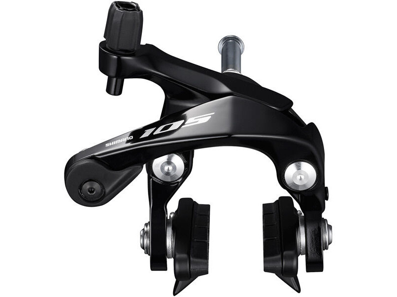 Shimano BR-R7000 105 brake callipers, 49 mm drop, black, rear click to zoom image