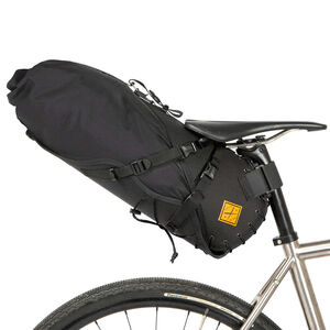 Restrap Saddle Bag (18 litres) 18l Packaged size: 49cm x 23cm x 22cm Black / Black  click to zoom image